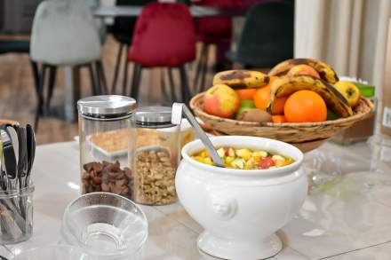 buffet de petit déjeuner