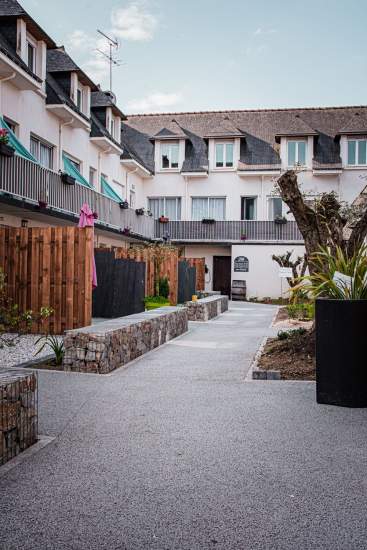 Maisons Glenn Anna, Hôtels Restaurants Bretagne Sud Golfe du Morbihan, Devanture 