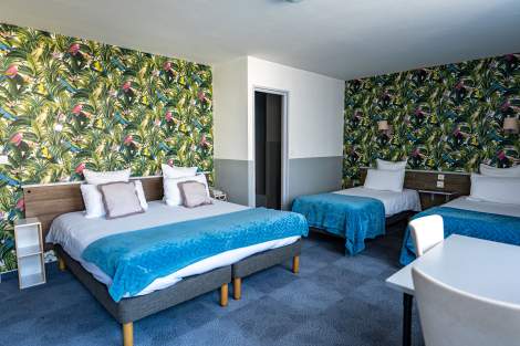 chambre familiale avec balcon
